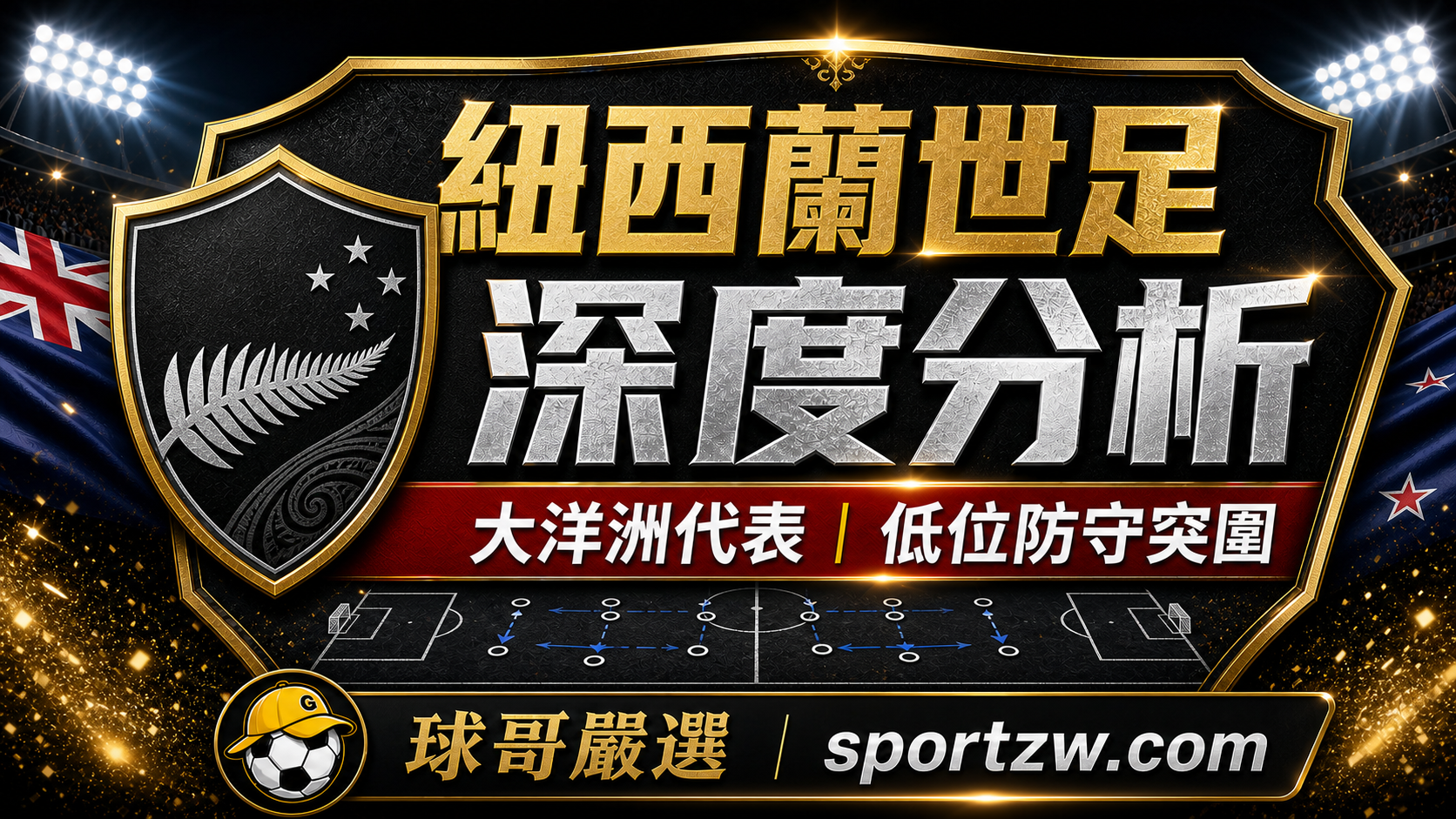 紐西蘭世界盃2026深度分析精選圖，大洋洲代表與低位防守突圍