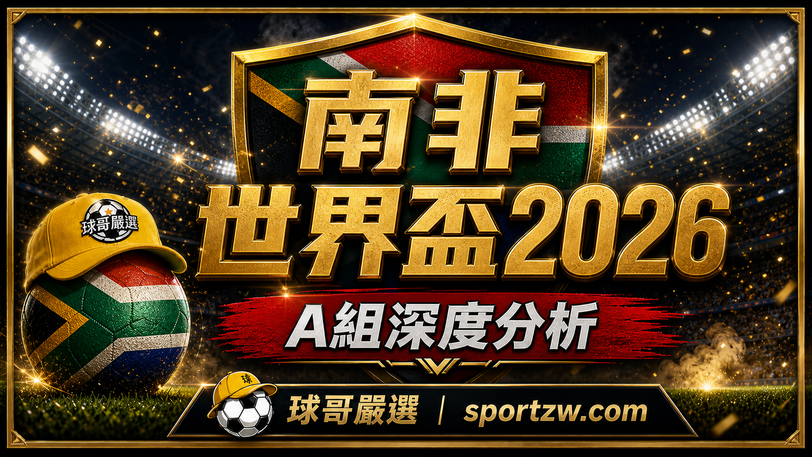 南非世界盃2026深度分析,Bafana Bafana回到世足與A組挑戰視覺圖
