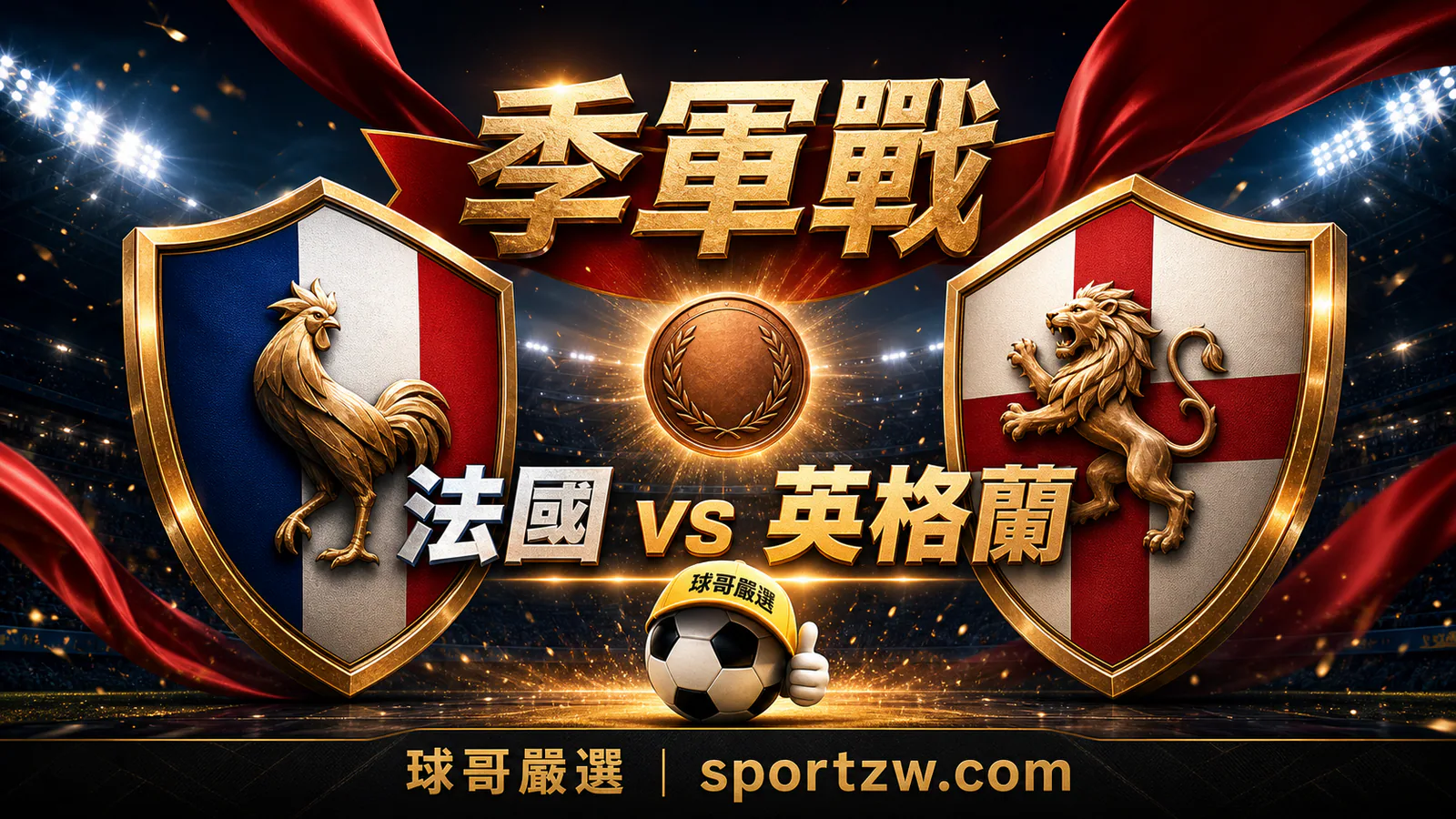2026 世界盃法國對英格蘭季軍戰分析,球哥預測法國小勝