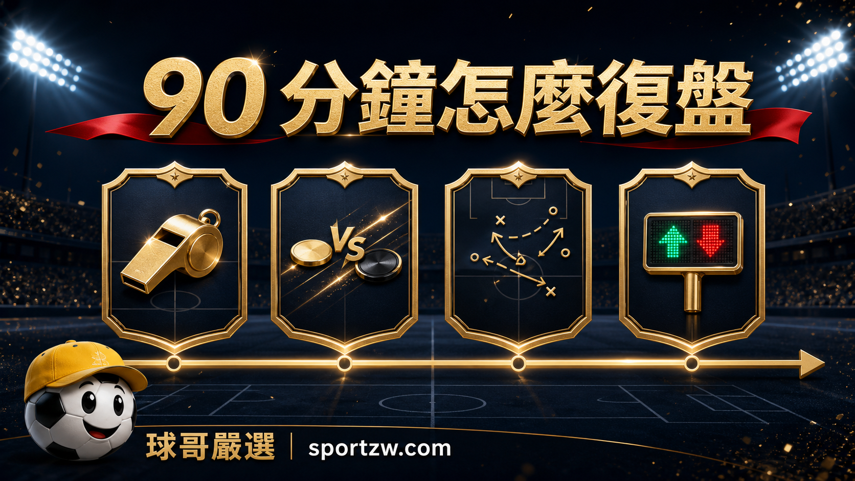 足球九十分鐘復盤的開局、對位、轉折與換人封面