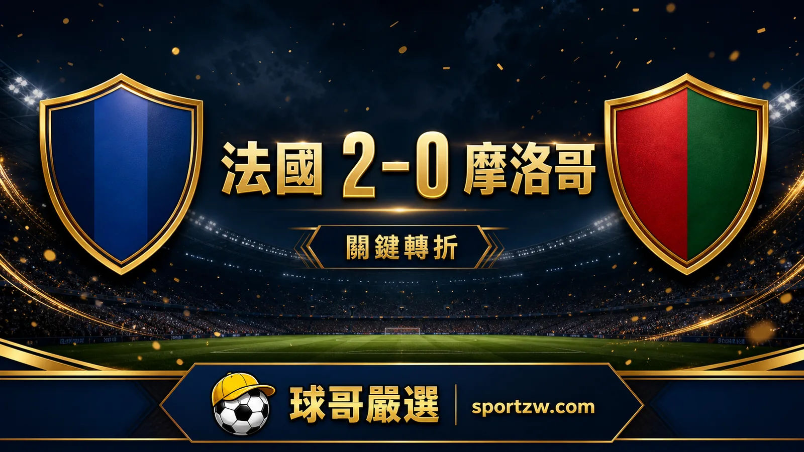 法國 2–0 摩洛哥關鍵轉折